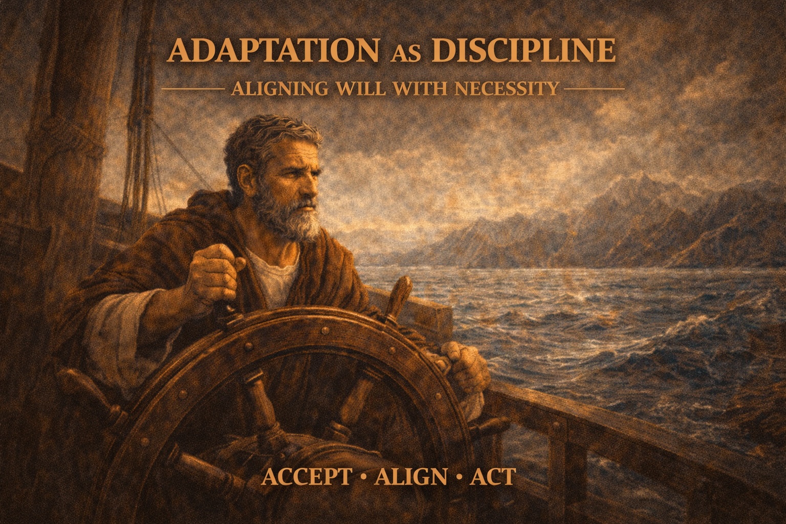Book II, Section 16: Acceptance is not passivity; it is alignment with reality so that judgment can do its work.